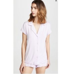 Eberjey Ruthie Short Ruffle PJ Set